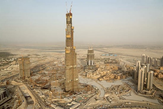 Costruzione del Burj Khalifa