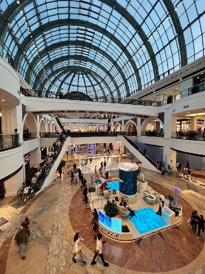 Interni del Dubai Mall of The Emirates